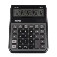 deli 1555 large calculator voice large button multifunctional office business finance computer