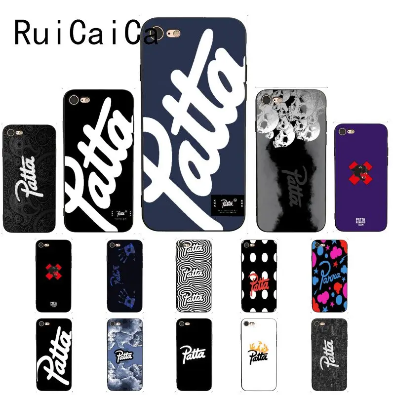 Ruicaica Dutch street fashion patta Custom Photo мягкий чехол для телефона iPhone 8 7 6 6S 6Plus X XS MAX 5 5S SE XR Fundas