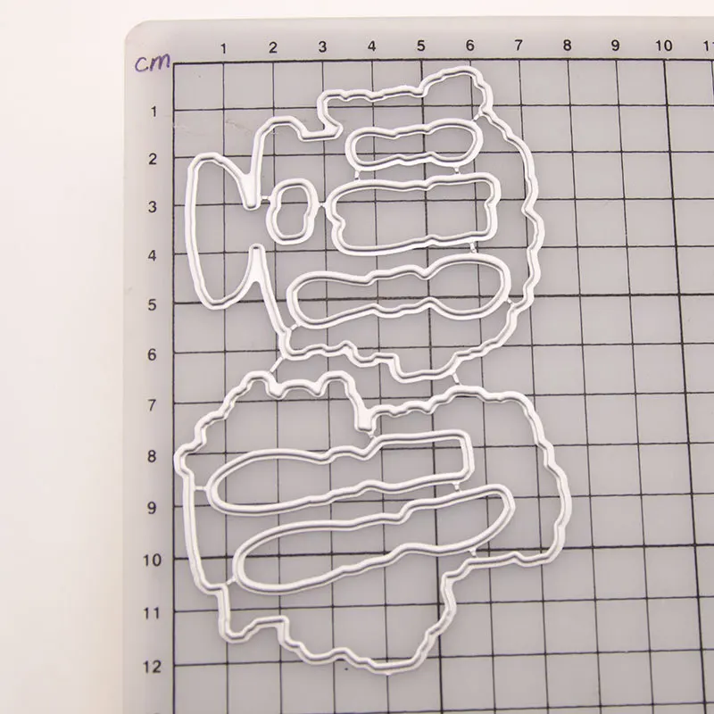 Новая посуда нож прозрачный штамп и металлические режущие штампы уплотнение для