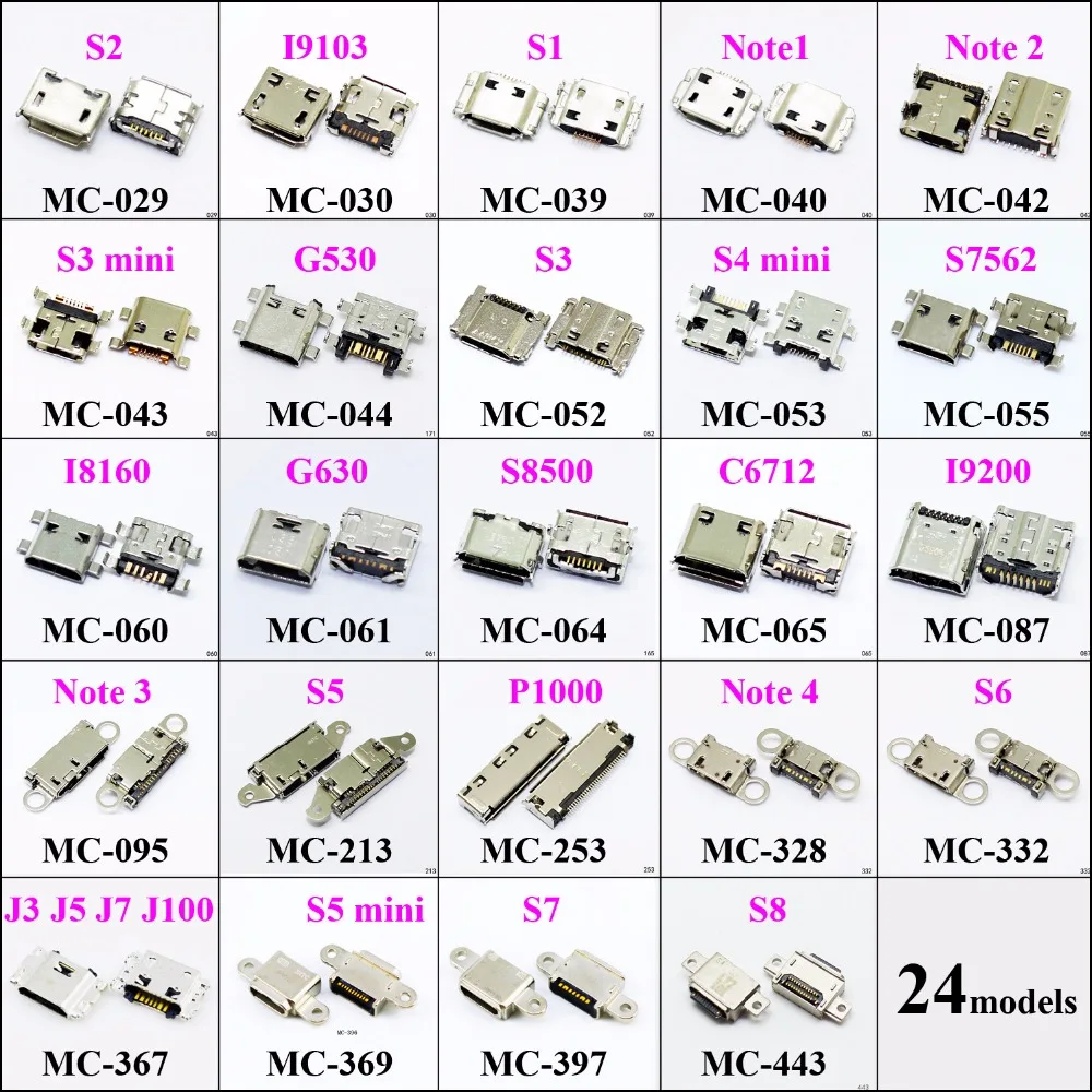 ChengHaoRan 2 шт. Micro USB разъем для зарядки Samsung NOTE3 S8500 G630 I8160 S7562 S3 I9300 S2 S6 5 4|charging port for