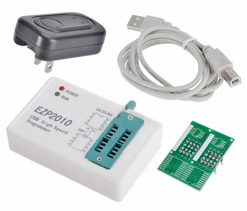 Высокоскоростной программатор USB EZP2010 SPI Поддержка 24/25/93 EEPROM bios 25T80 FLASH Bios Chip |