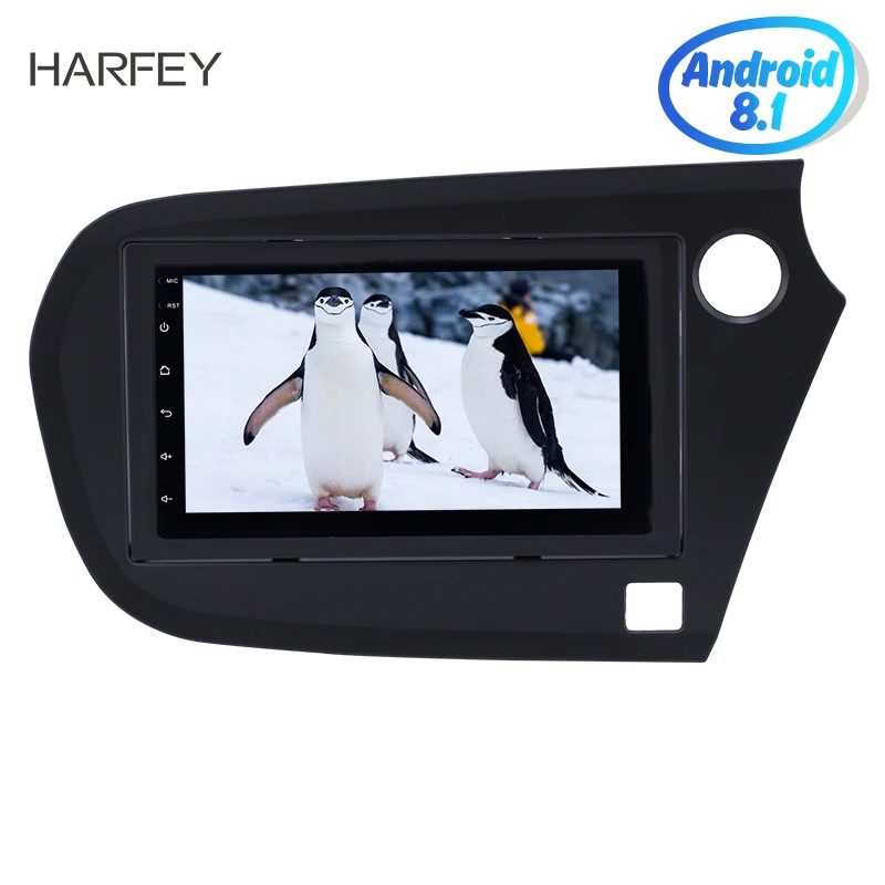 Harfey " для 2009- Honda Insight RHD Android 8,1 радио gps Navi HD сенсорный экран Bluetooth FM Wifi ссылка Автомобильный мультимедийный плеер