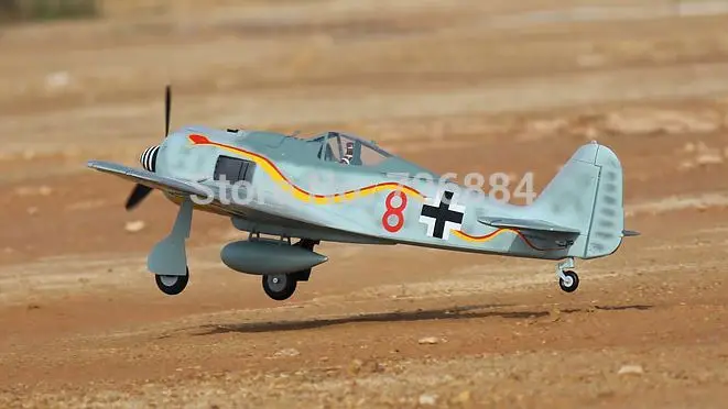 Радиоуправляемый самолет warbird Freewing FW190 | Игрушки и хобби