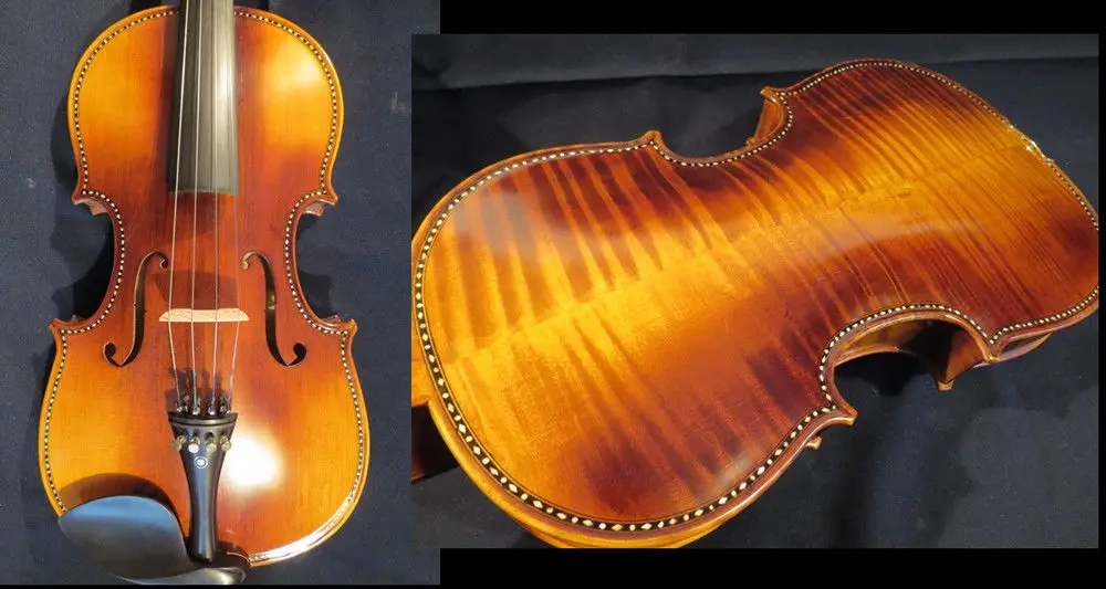 В стиле Гварнери SONG brand Professional Master inlay shell viola 17 &quot#12463|Альт| |