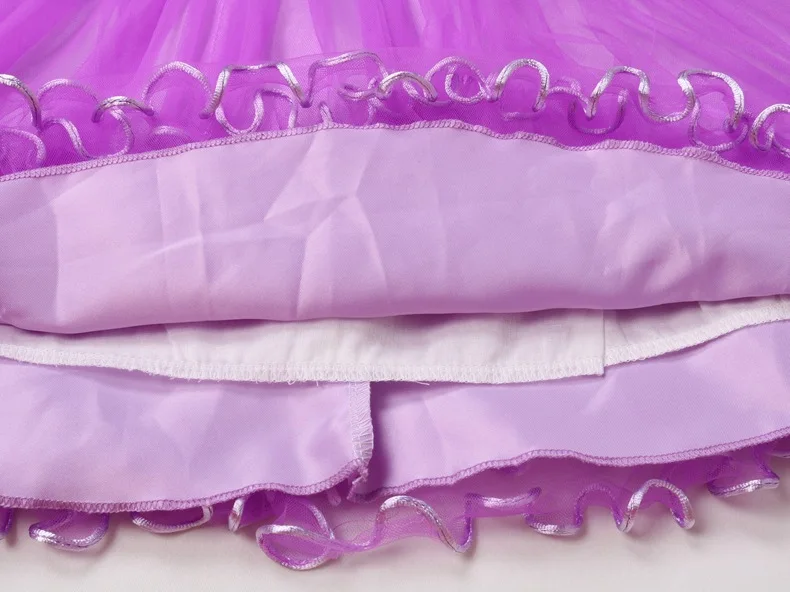 

Girl's O-neck Sleeveless 3D Digital Print Cartoon Print High Waist Bowtie Decor Ball Gown Dresses Little Girl Casual Dresses