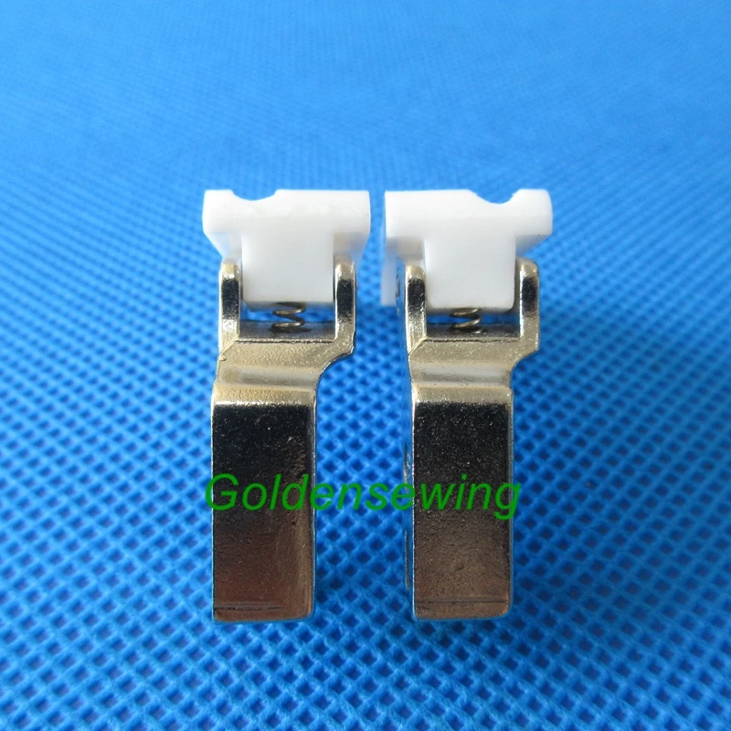 2 RIGHT &amp LEFT Non-stick coating HINGED PIPING CORDING FOOT for JUKI DDL-8500 8700 5550 8300 SINGER CONSEW | Дом и сад