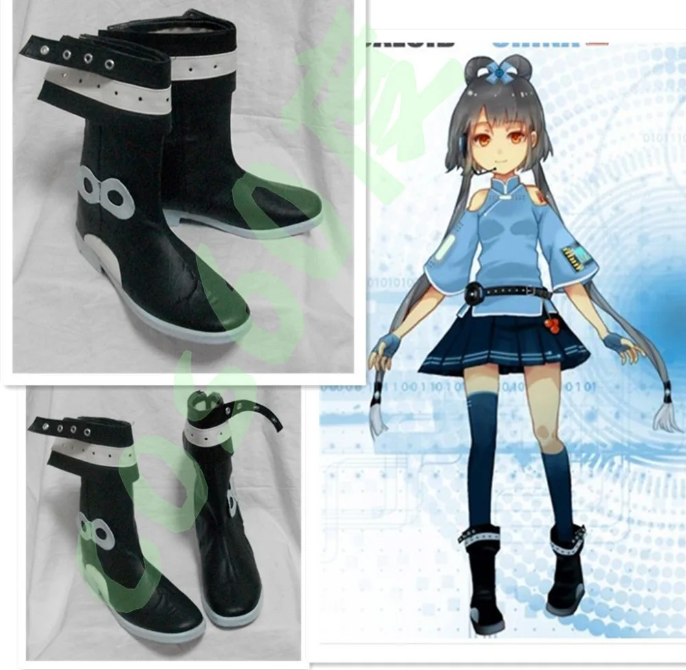 

VOCALOID3 LUO TIANYI cosplay Shoes Boots S008