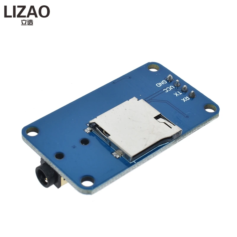 YX5300 UART TTL серийный модуль управления MP3 плеером Поддержка MP3/WAV Micro SD/SDHC карты для