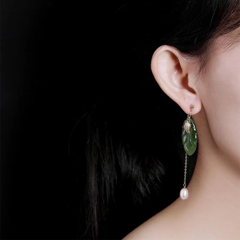 Эффектные висячие серьги с кисточками 100% Настоящее Стерлинговое Серебро 925 пробы