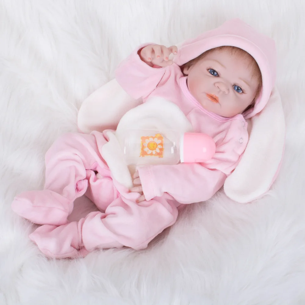 22 &quotсиликоновая кукла Reborn игрушки 55 см полностью виниловая принцесса детские