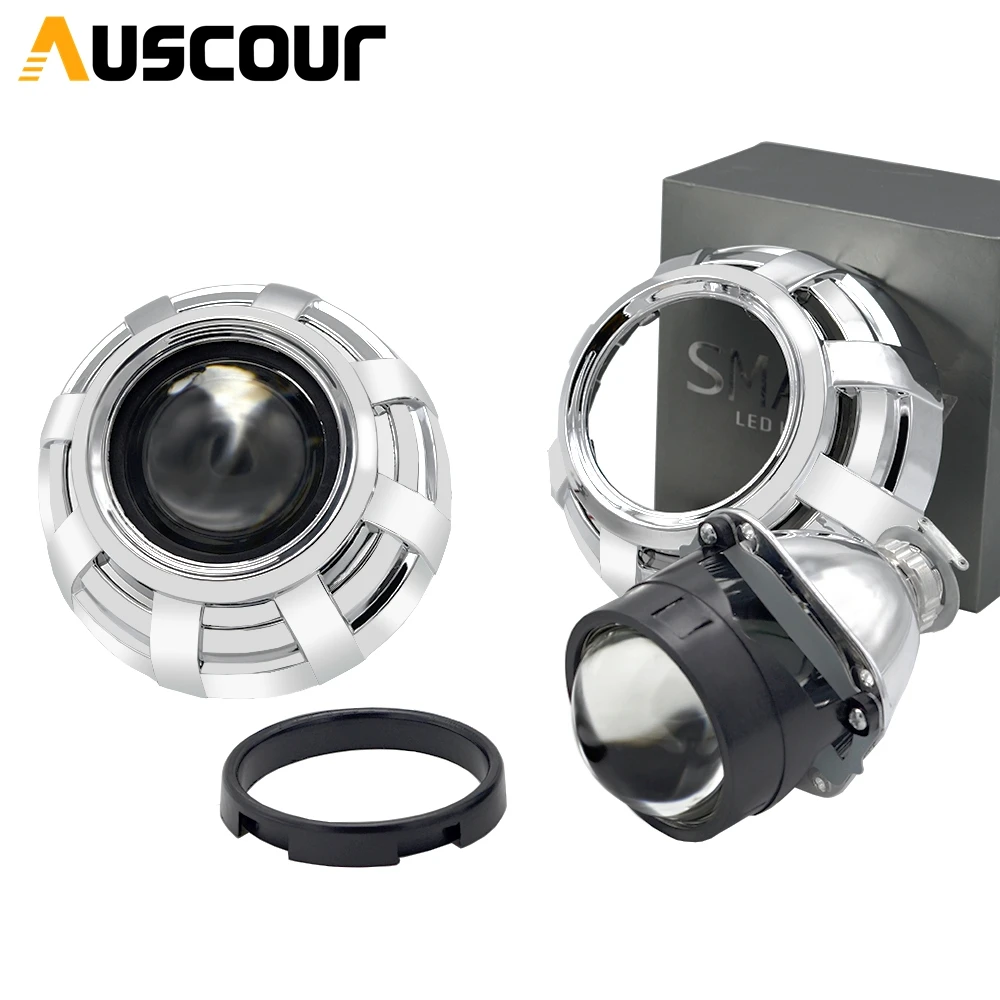 2 5 дюймовый Биксенон hid автомобильный проектор объектив подходит для H1 H4 H7