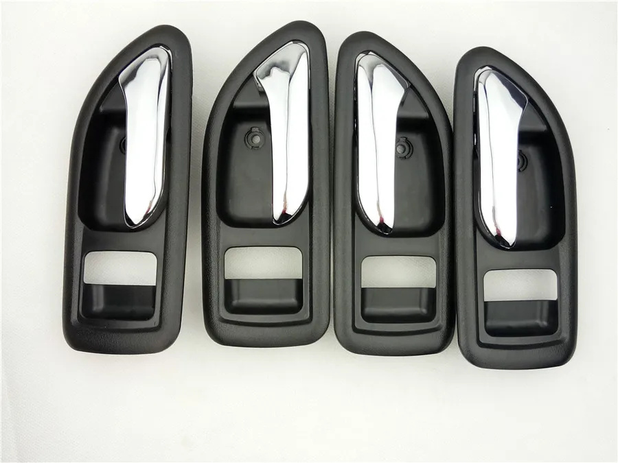 

4PCS BLACK INSIDE DOOR HANDLE FOR Great Wall Haval hover H3 H5 2010-2013 inside Handle car handle door knob