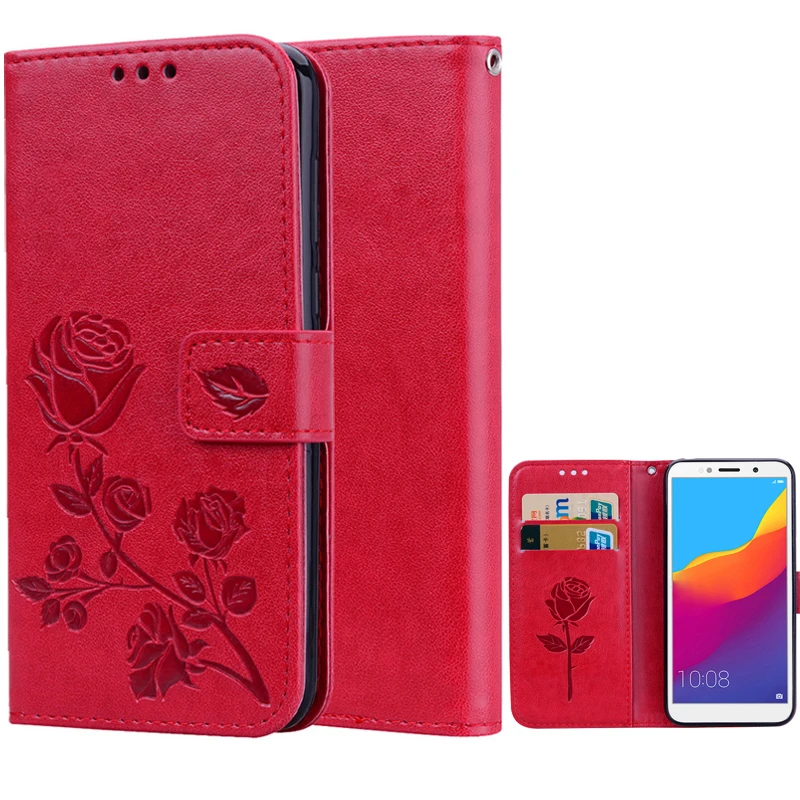 Honor 7A 7C Pro 8A 8S 6X7X8X10 9 8 Lite P Smart кожаный флип чехол для huawei P20 Коврики 20 P8 Lite Y5 Y6 Prime