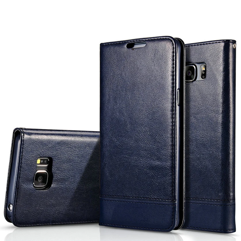 Винтажный кошелек с подставкой чехол из искусственной кожи для Samsung Galaxy S6 Edge