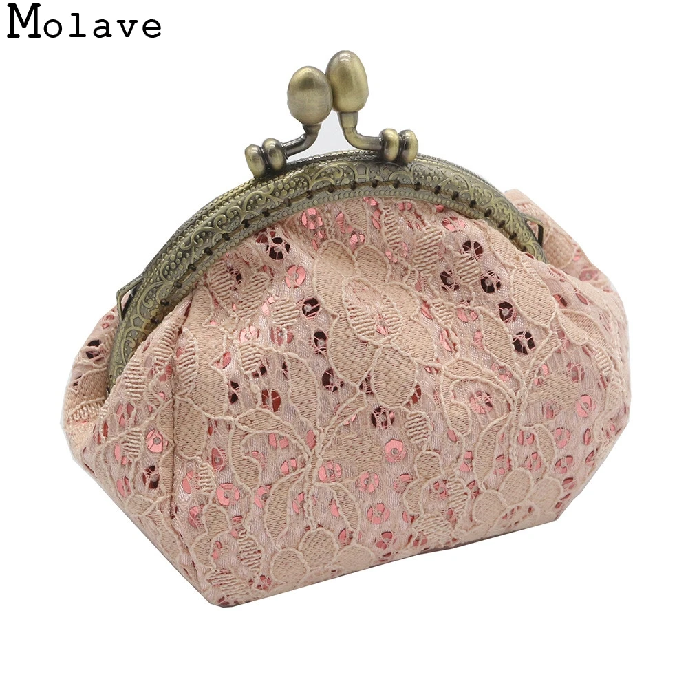 MOLAVE 2017 lady Moda Carteiras bolsa da moeda chave titular Rendas Mulheres Senhora Retro Laco Do Vintage Pequena Bolsa oct24|bolsa moeda|moeda