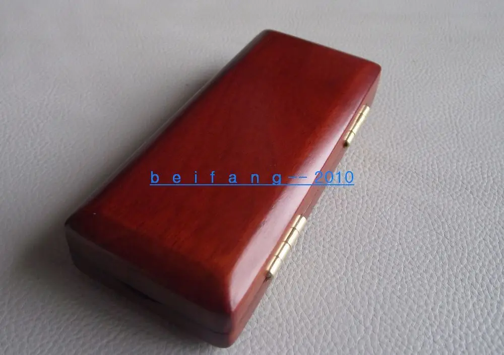 

Wooden oboe reed case hold 2 pcs reeds