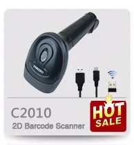 Yanzeo Портативный USB Ручной Проводной беспроводной сканер штрих-кода Bluetooth 1D/2D QR считыватель штрих-кода PDF417 IOS Android IPAD