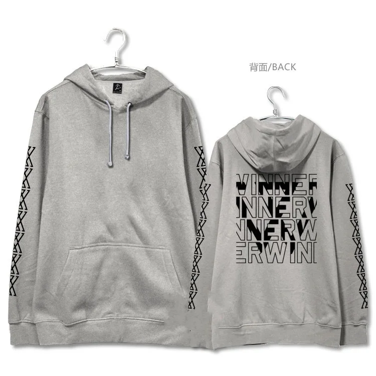 GANADOR k pop SALIDA ropa encapuchados sudadera tigre harajuku худи KPOP WINNER свитшоты Размер S XXL|sweatshirt bts|hoodie