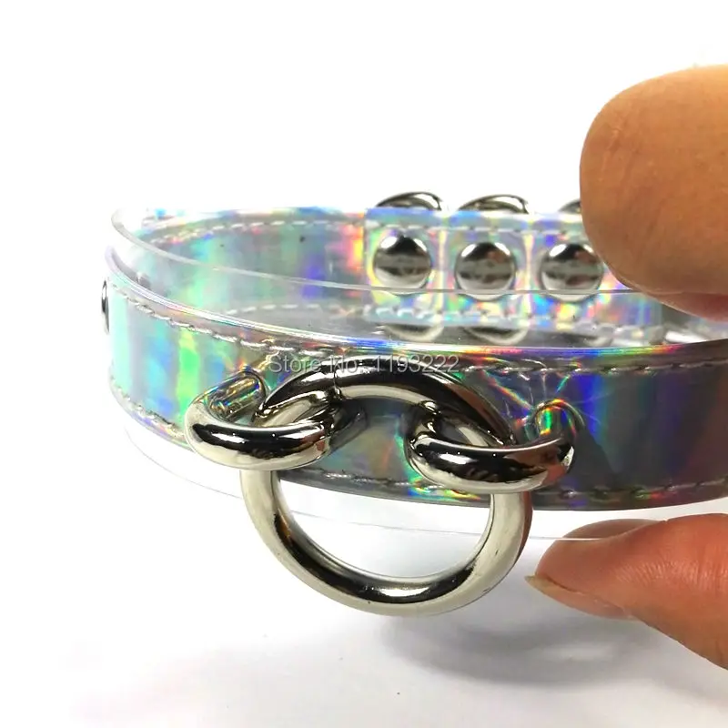 Женский голографический чокер ручной работы 100% двойные ремешки многослойный в