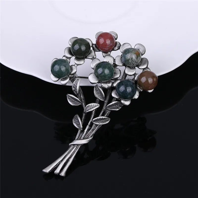 Женская Винтажная брошь в виде шарфа изысканная с жемчугом и пряжкой Ювелирное