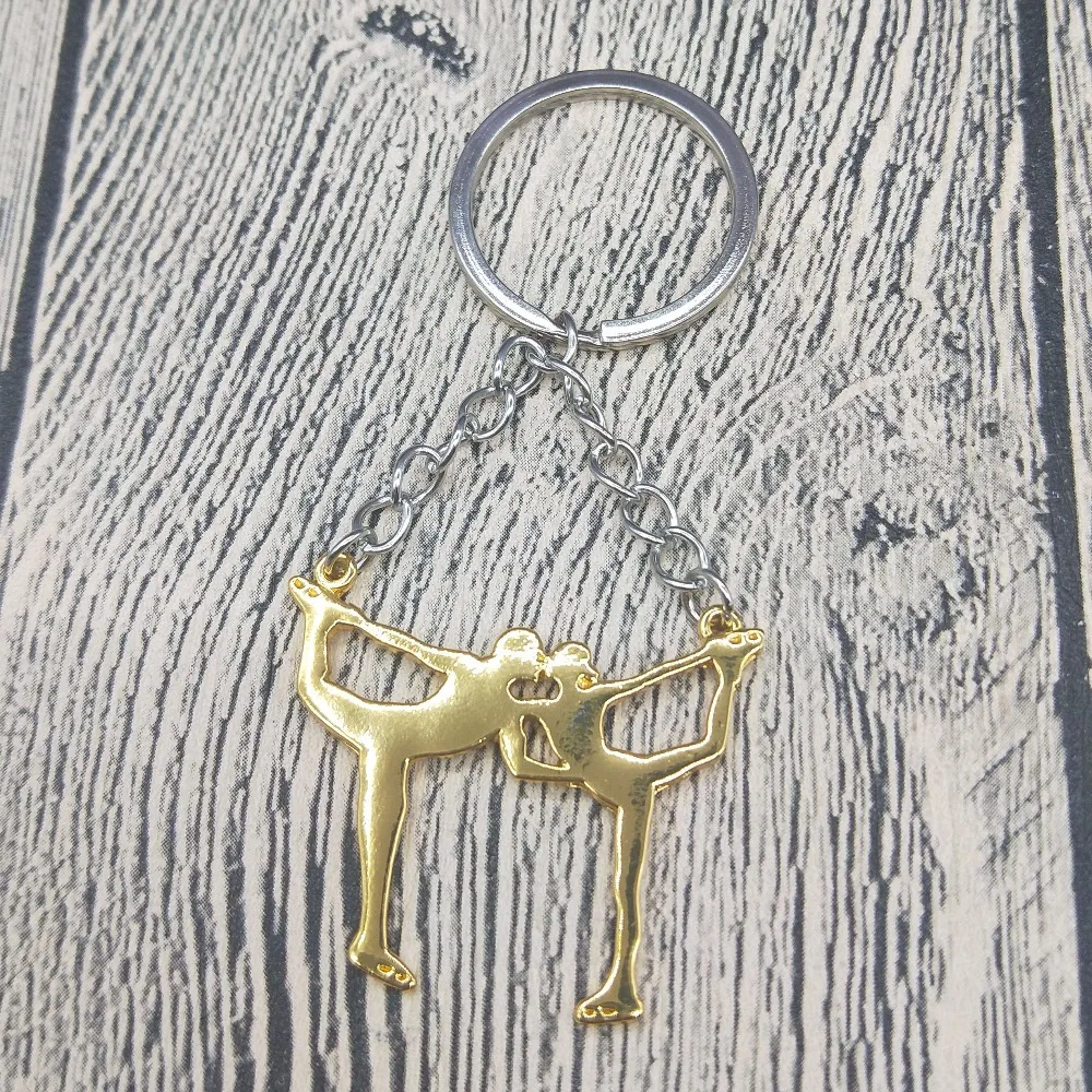 Новый трендовый брелок для катания на коньках мужчин и женщин Подвеска фигурного