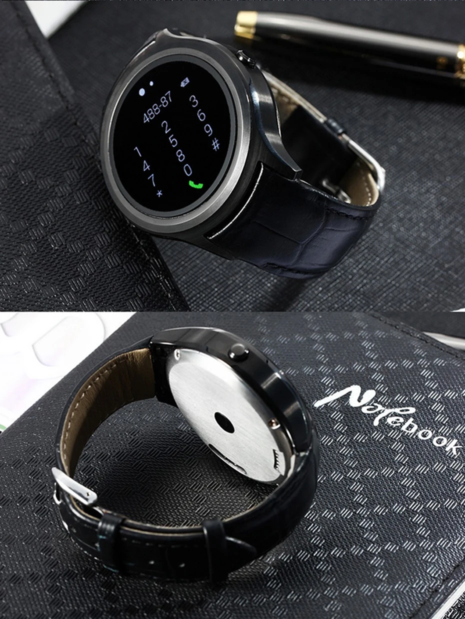 Finow X1 умные часы Android 3g relogio часы носимые устройства WiFi gps SIM умные часы мужские для iOS и Android телефон черный