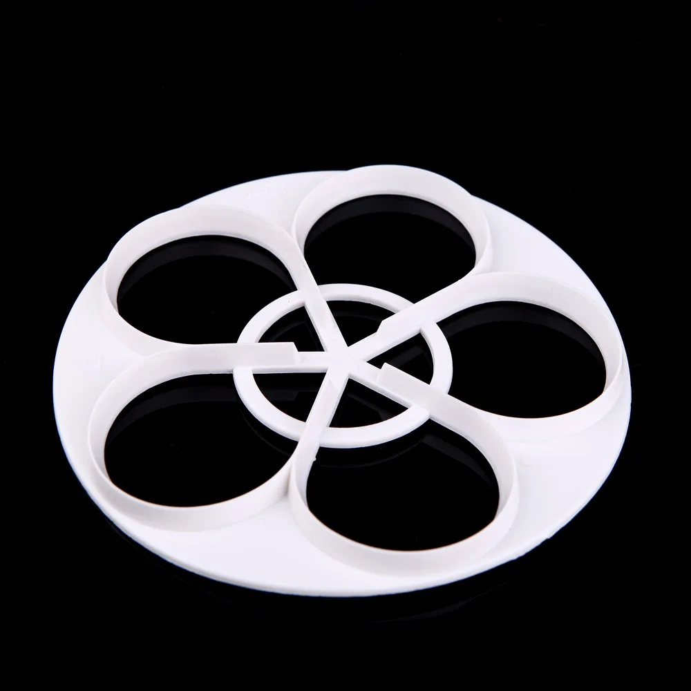 Кухонные принадлежности 6 шт. пластиковые цветения сливы торт фондант Gumpaste