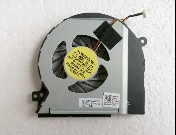 Оригинальный вентилятор охлаждения для ноутбука DELL L502X радиатор цп 0MT9VC