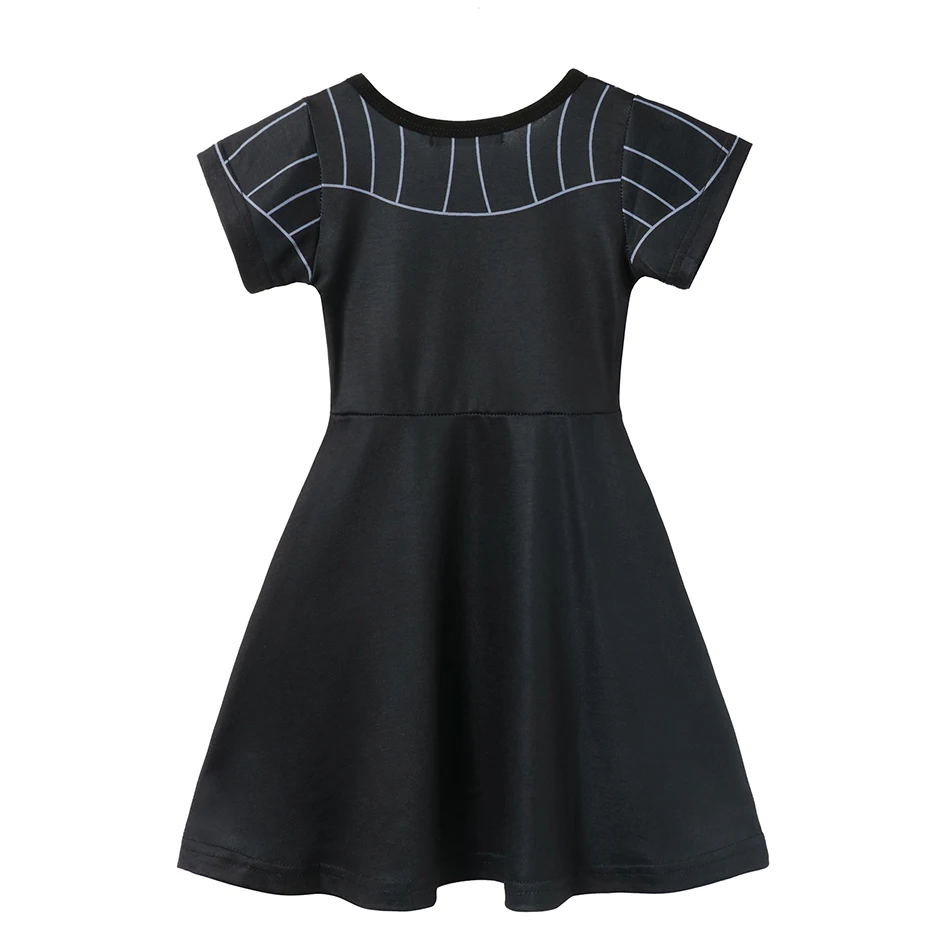 Girls Black Knight Dress Star War Costumes Kids Casual Summer Cosplay Clothes Children Party Halloween up for 2-7 Yrs | Детская одежда