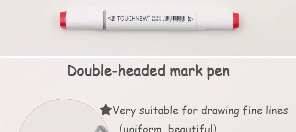 Touchnew 30/40/60/80 Цвета Книги по искусству Маркер установлен на спиртовой основе Эскиз маркер для рисования Manga дизайн Книги по искусству комплект поставки