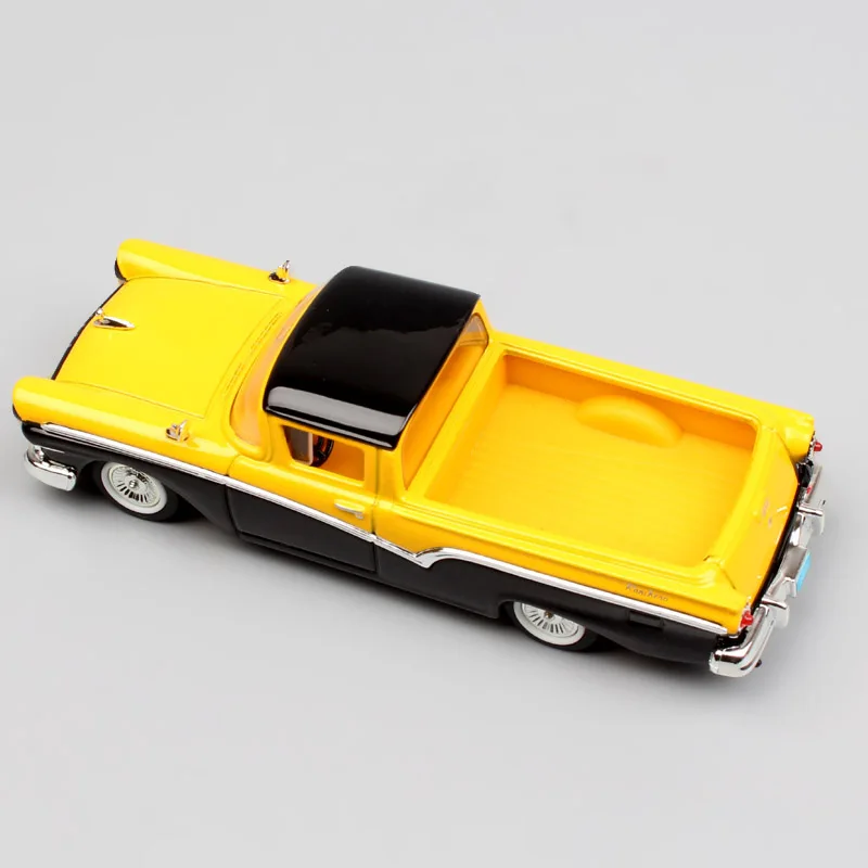 1/43 Масштаб Мини Yat ming классический 1957 FORD RANCHERO Сокол Фэрлейн купе Металлический Литой Пикап пикап грузовик фургон модель автомобиля Дети