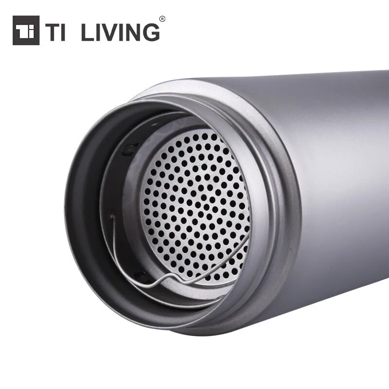 Титановый термос tilive вакуумная колба бутылка для воды чайник посуда напитков 350