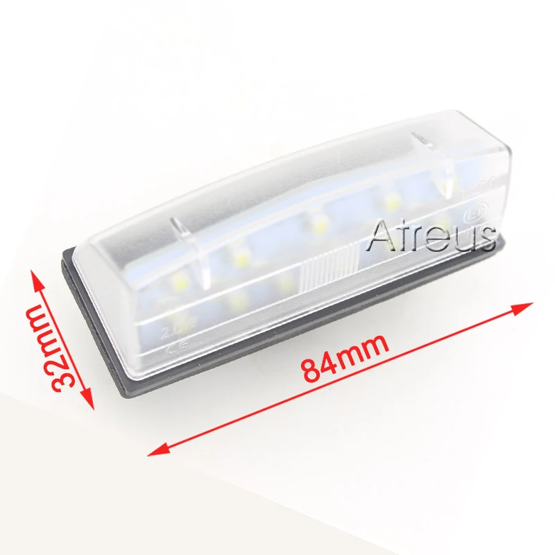 1 пара Автомобильные светодиодные лампы для номерного знака Toyota Prius ZVW30 Venza Matrix Lexus