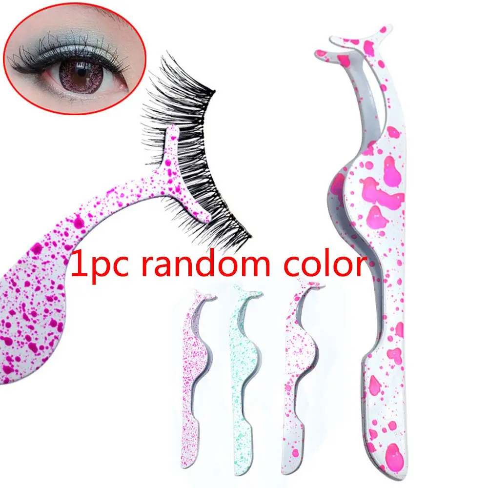 1 шт. модный макияж для ресниц нержавеющая сталь завивки накладных аппликатор