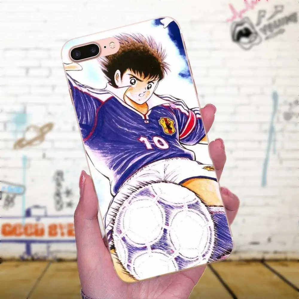 Captain Tsubasa Ozora Genzo Football для Apple iPhone X XS Max XR 4 4S 5 5C 5S SE 6 6S 7 8 Plus мягкий ТПУ телефон с живой