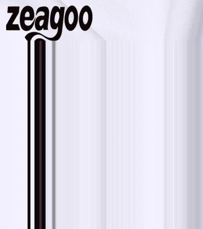 Zeagoo короткие Повседневное одноцветное Plain Crew Neck Slim Fit Мягкий Для женщин рукавами
