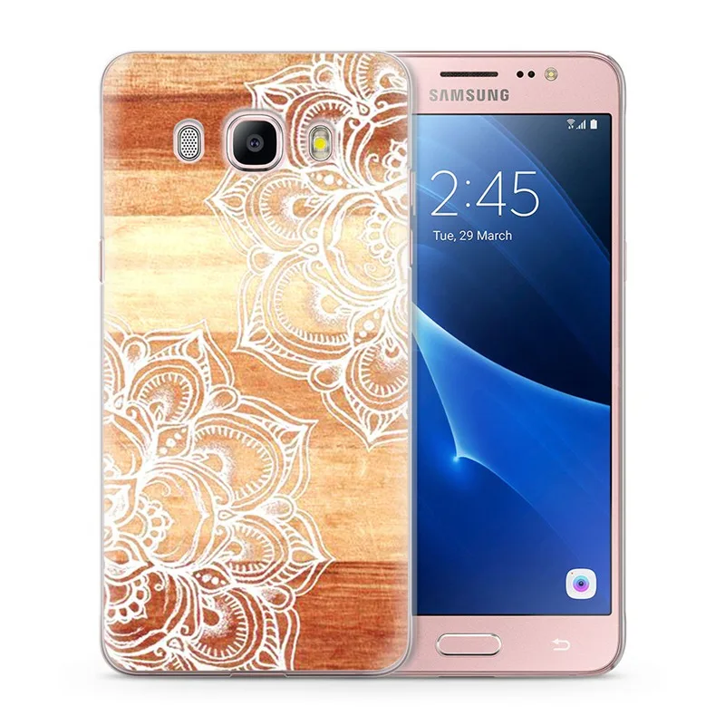 Coque For Funda Samsung Galaxy J5 2016 Case J510 J510F TPU Soft Landscape Lemon Painted Q029 |