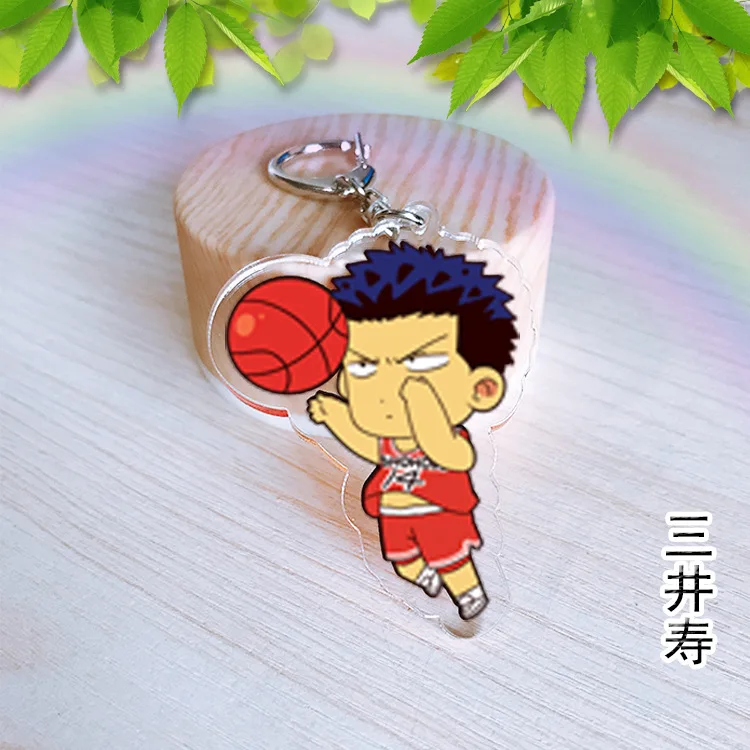 COSANER Slamdunk модные аниме акриловые брелки мультяшный брелок подвеска унисекс