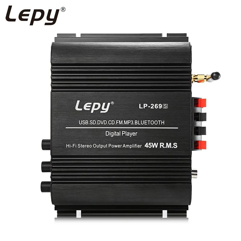 Lepy LP 269 S Bluetooth 4.0 автомобилей Мощность Усилители домашние 2 канала Hi Fi стерео аудио