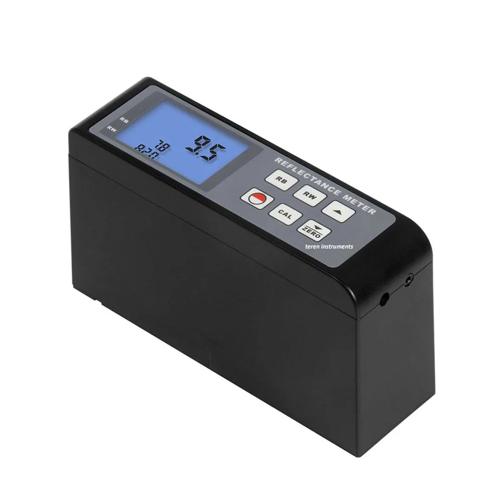 

DTI-RM-206 Digital Reflectance Meter 0~100 Range Portable Cryptometer Light Reflectivity Meter Tester