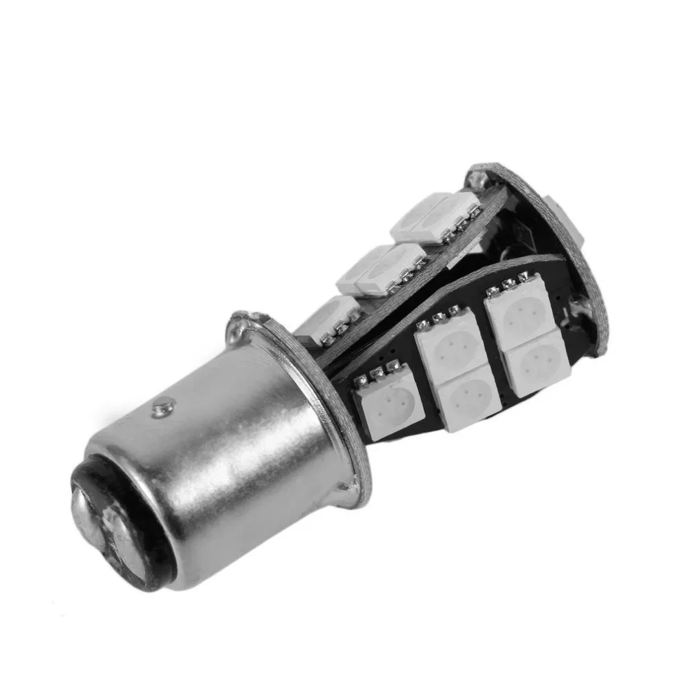 1 шт. 1157 BAY15D 18SMD CANBUS OBC безошибочный сигнал P21/5 Вт красный/желтый/белый автомобиль 18