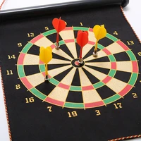 magnetic two sided darts target flocking dart target safety fitness training professional toys