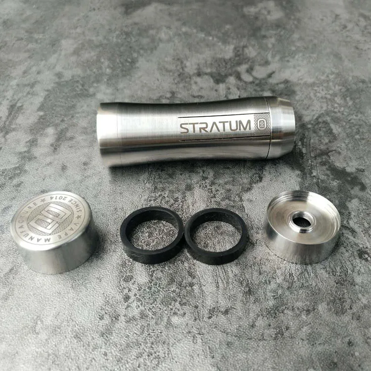 1 шт. YFTK стиль Stratum Zero MOSFET трубка Серебряный 316 нержавеющая сталь механический мод