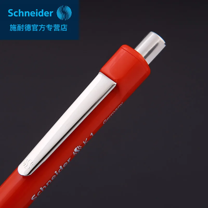 Шариковая ручка Schneider K1 0 7 мм Гладкая износостойкая шариковая 1 шт.|Шариковые