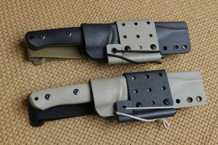 Района 9 оригинальный живых D2 60hrc фиксированным лезвием охотничий нож KYDEX