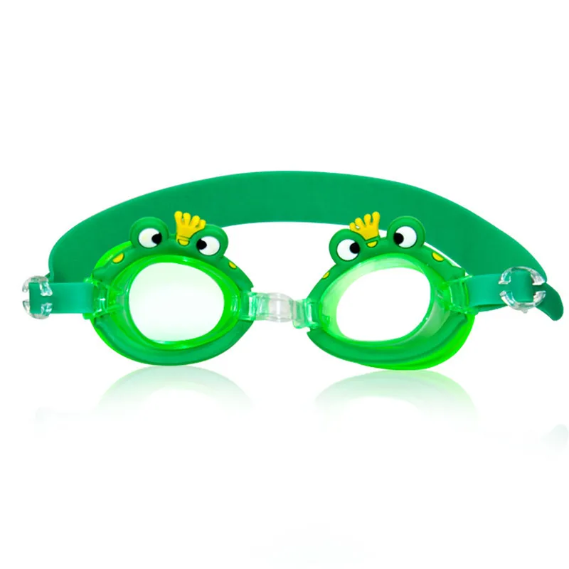 Green Frog Милые Мультяшные очки для детей, противотуманные очки для плавания, детские очки для серфинга, очки для серфинга, для мальчиков и девочек - Color: Green Frog