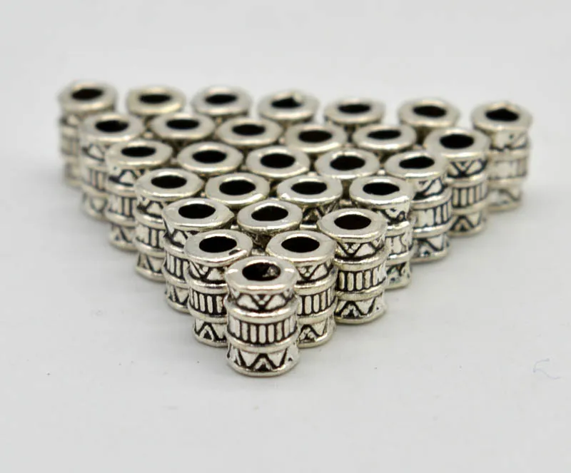 1 шт. антикварные серебряные бусины-талисманы в стиле викингов Древний тотем для