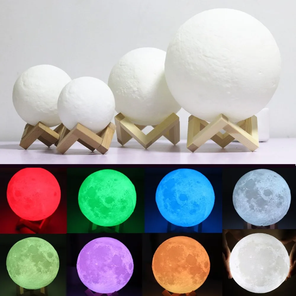 Светодиодный ночник с сенсорным/дистанционным управлением для детей детской