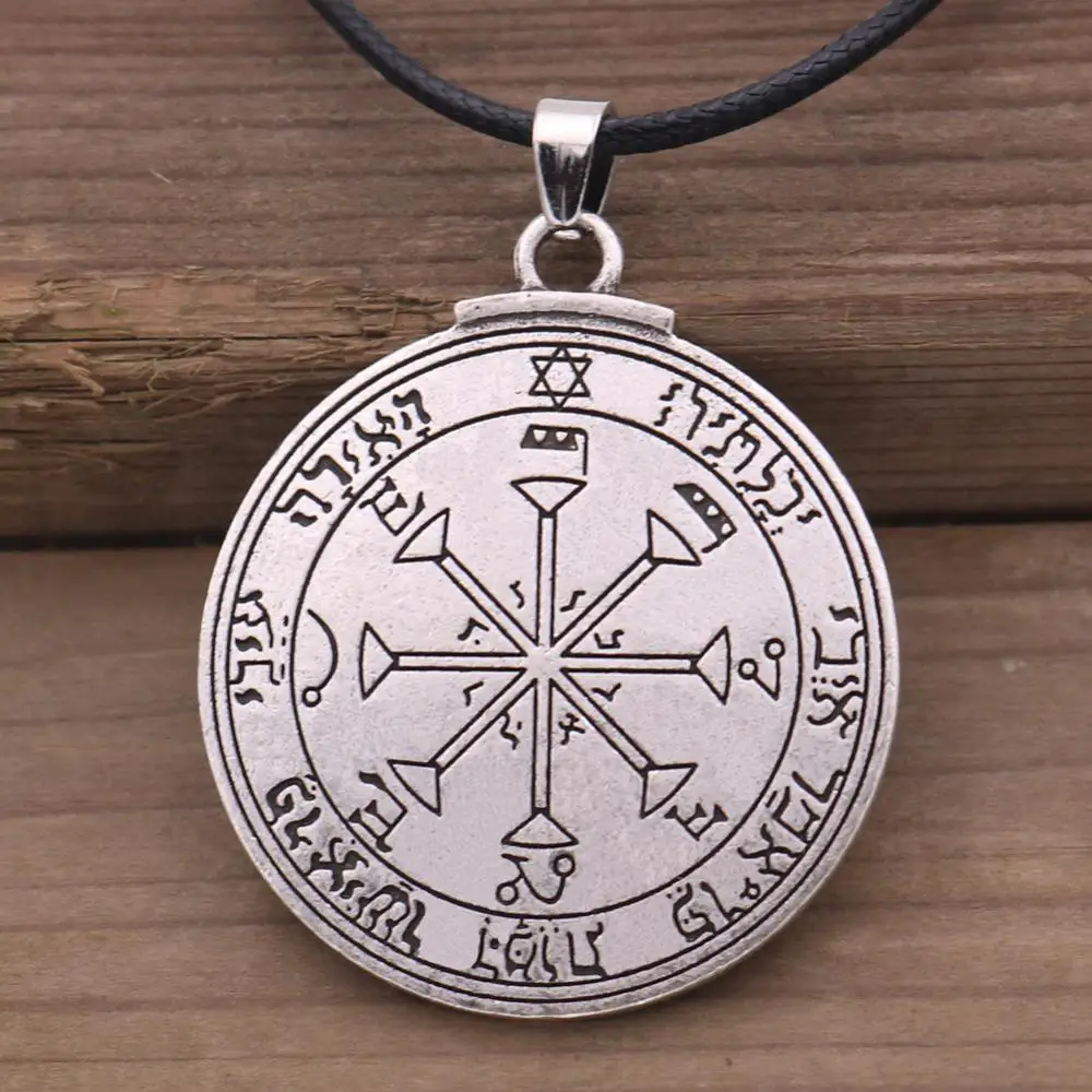 Ожерелье с кулоном в виде винтажной Pentacle Of The солнечный талисман Key Soldier мужские и