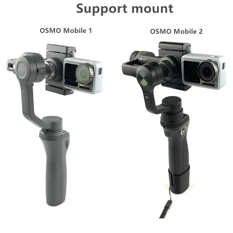 Аксессуары для экшн-камеры OSMO для DJI OSMO, адаптер для экшн-камеры, пластина переключения OSMO Mobile 2 1, ручной карданный кронштейн, зажим
